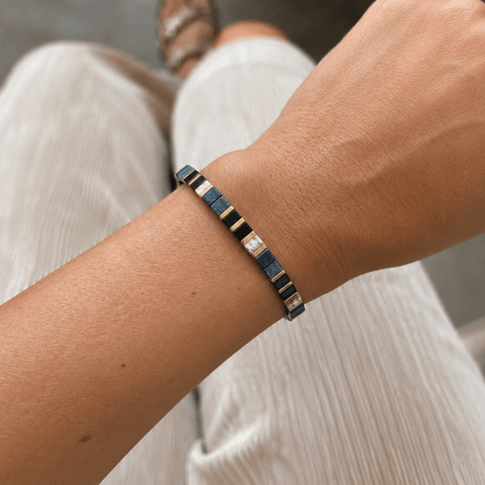 Noctura Tile-Perlenarmband