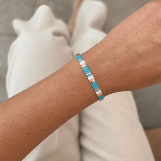 Seashore Tile-Perlenarmband