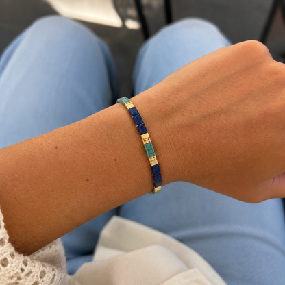 Aegean Tile-Perlenarmband