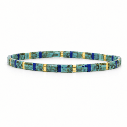 Azura Tile-Perlenarmband