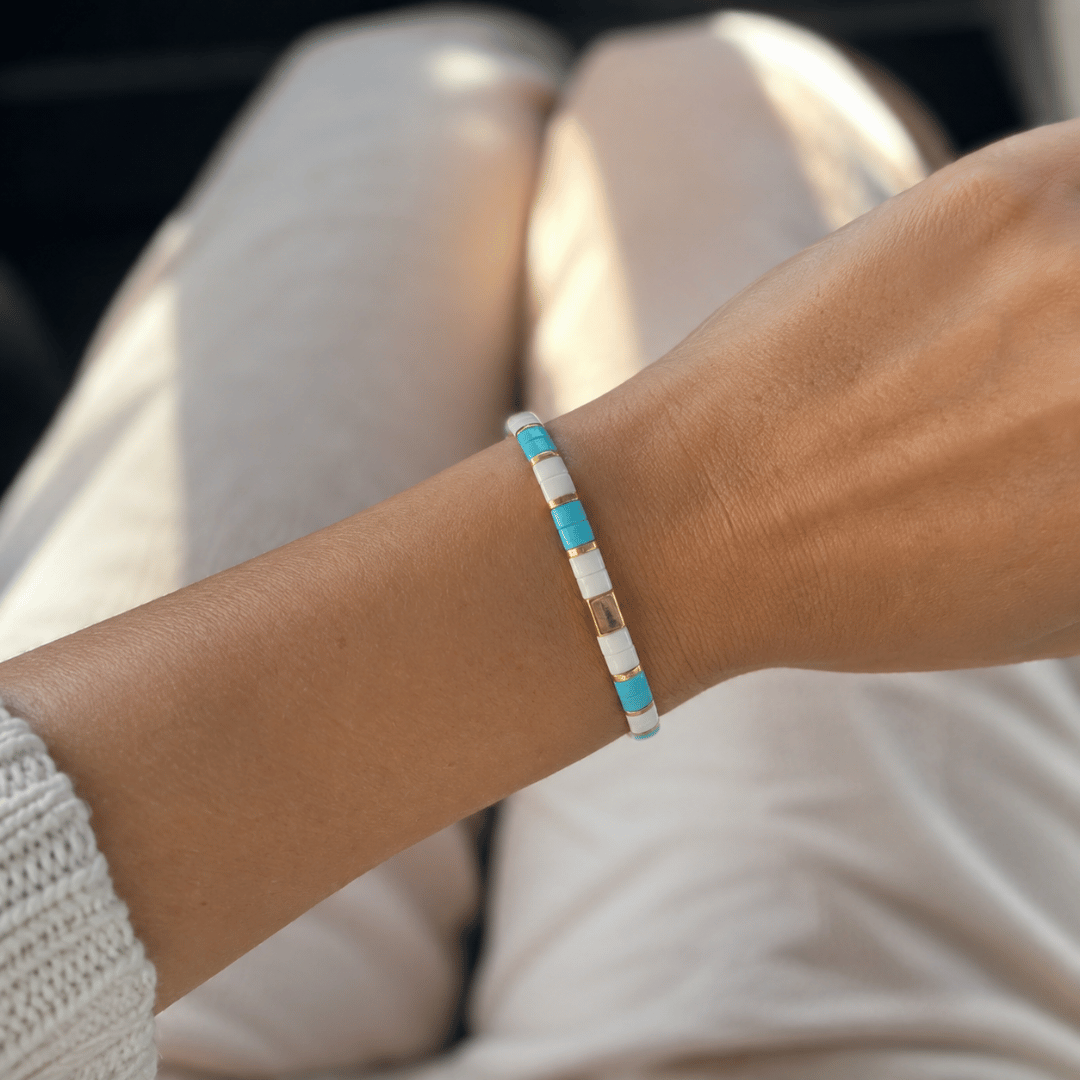Hydros Tile-Perlenarmband