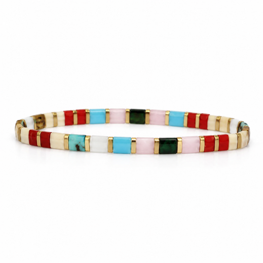 Melora Tile-Perlenarmband