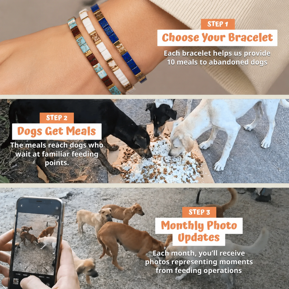 Nautical Tile-Perlenarmband
